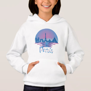 Paris Skyline - Frankrike Travel T Shirt