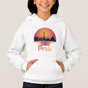 Paris Skyline - Frankrike Travel T Shirt