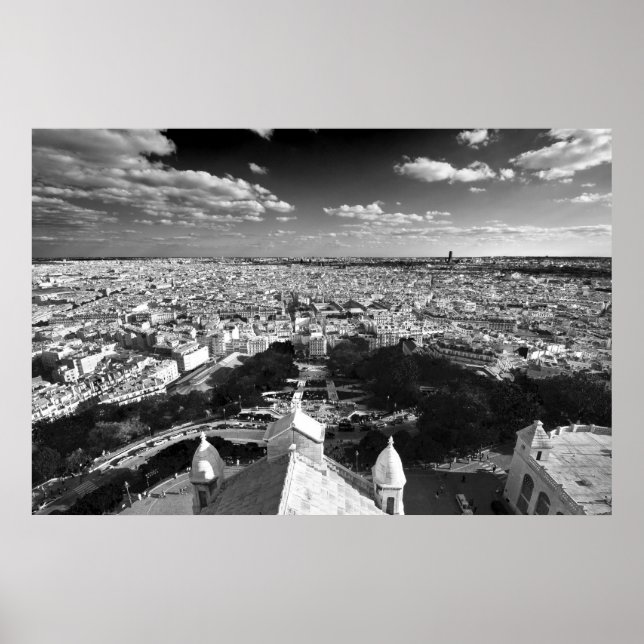 Paris Skyline (III) Poster (Framsidan)