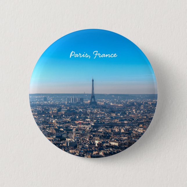 Paris Skyline Knapp (Framsida)