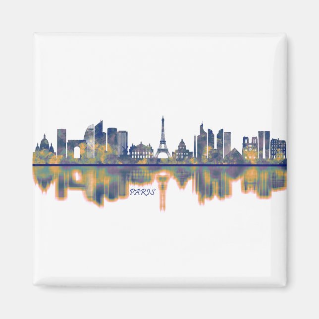 Paris Skyline Magnet (Framsidan)