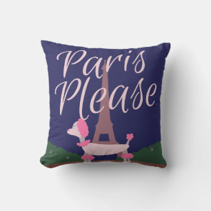 Paris Snälla Pudel Kudde