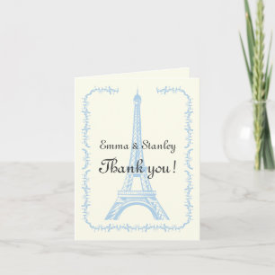 Paris som lätt gifta sig - slösa det Eiffel Tack Kort