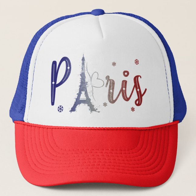 paris souvenir keps (Framsida)