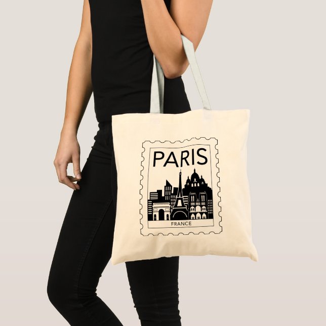 Paris souvenir tygkasse (Framsida (produkt))