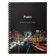 Paris Spiral Photo Notebook