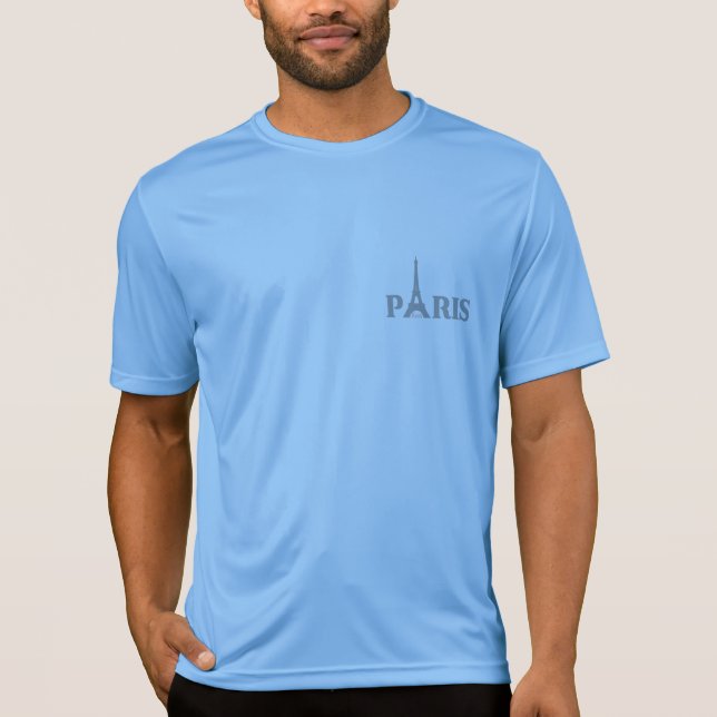 Paris Sport-Tek Konkurrtor T-Shirt (Framsida)