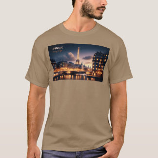 Paris, Stad av ljus, Big Cities Collection T Shirt