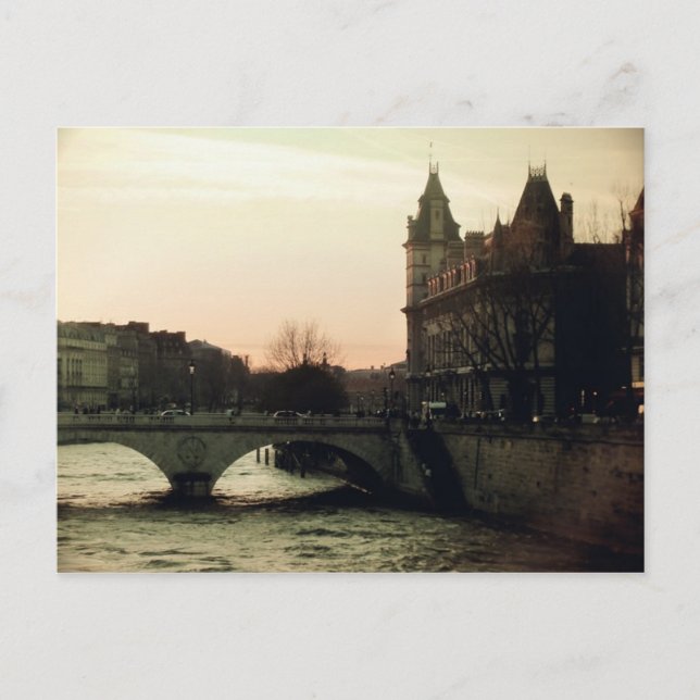 Paris, staden kärlek... vykort (Framsida)