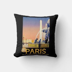Paris ~ Ställe del la Concorde Kudde
