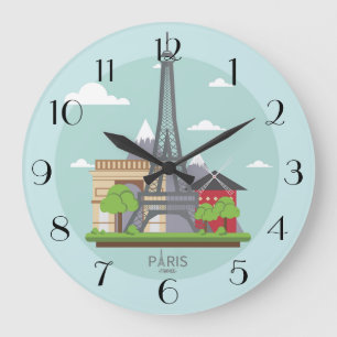 Paris Stor Klocka