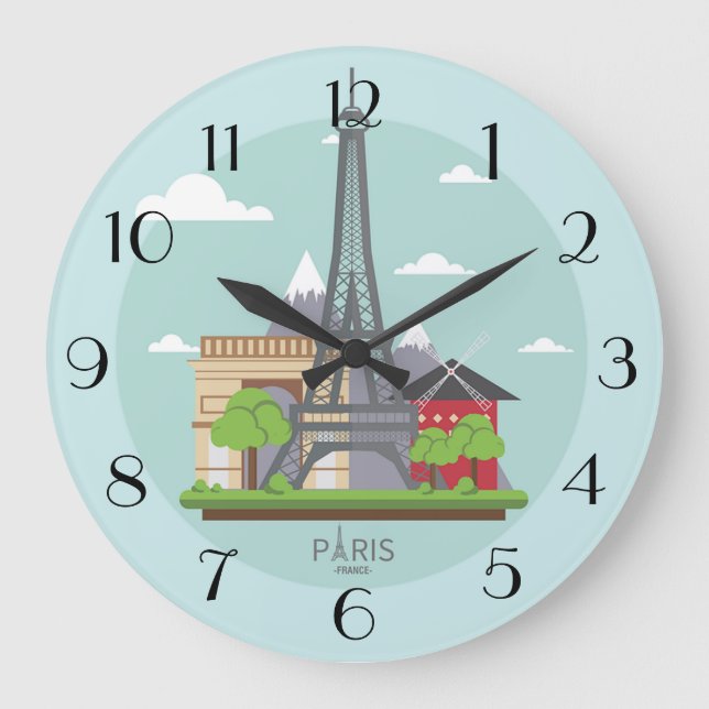 Paris Stor Klocka (Framsida)