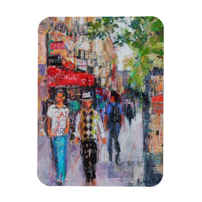 Paris Street Magnet (Vertikal)