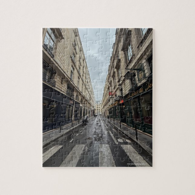 Paris Street Puzzle Pussel (Vertikal)