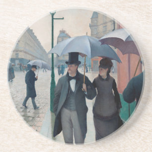 Paris Street Rainy Day av Gustave Caillebotte Underlägg