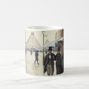 Paris Street, Rainy Day by Caillebotte Kaffemugg