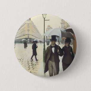 Paris Street, Rainy Day by Caillebotte Knapp