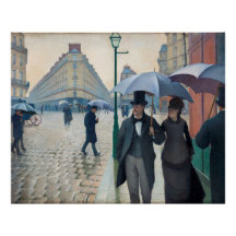 Paris Street, Rainy Day by Gustave Caillebot