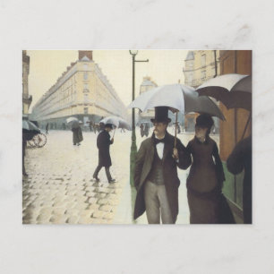 Paris Street, Rainy Day Vykort