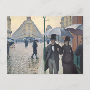 Paris Street; Rainy Day Vykort