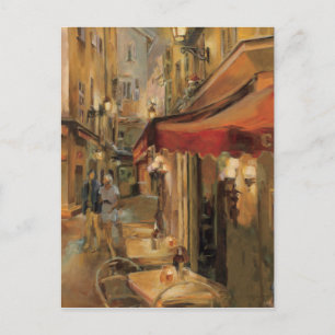 Paris Street Scene Vykort