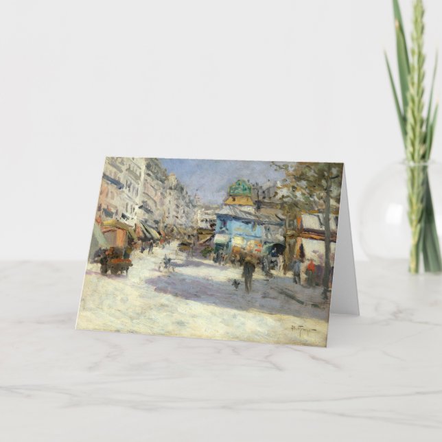 Paris Streets | Louis Abel-Truchet Kort (Framsida)