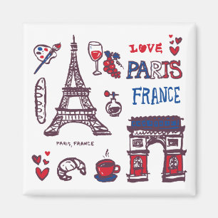 Paris symboler magnet