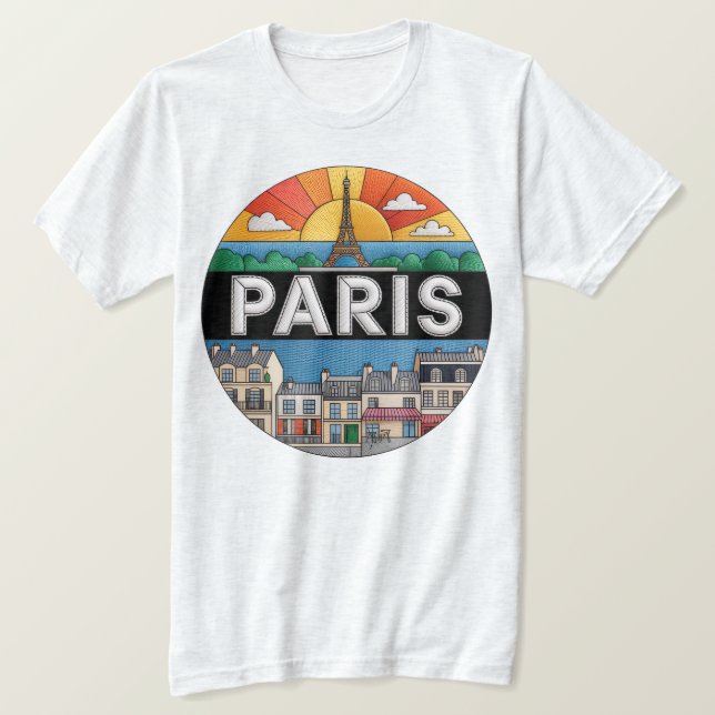 PARIS T SHIRT (Design framsida)