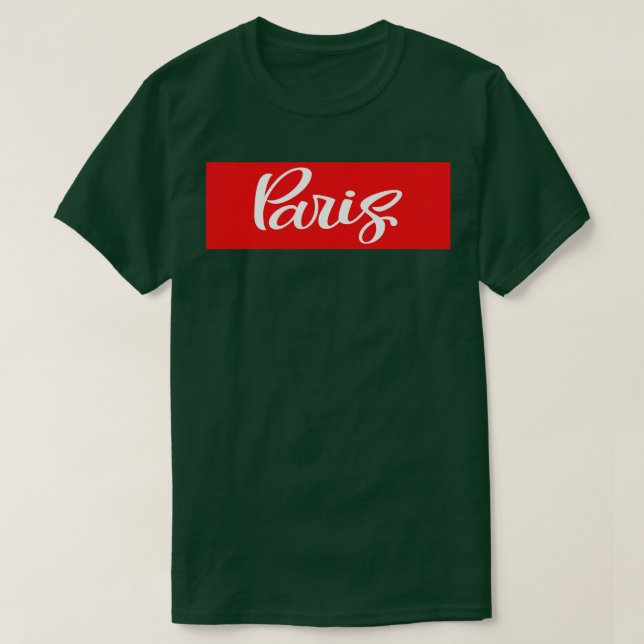 Paris T Shirt (Design framsida)