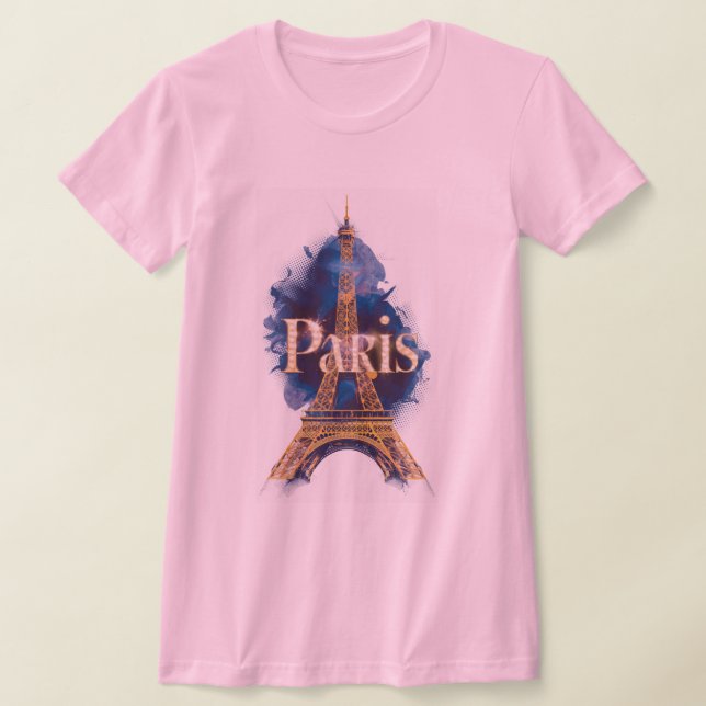 Paris T Shirt (Laydown)
