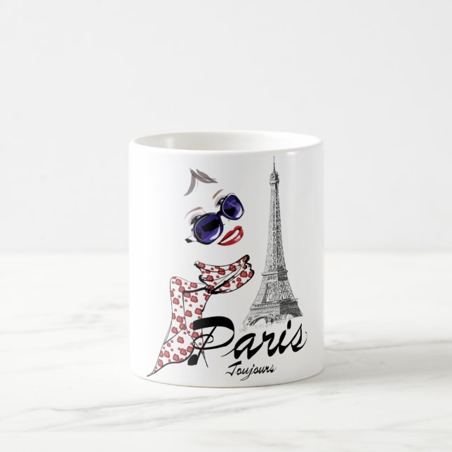 paris T-Shirt Kaffemugg (Center)