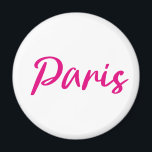 PARIS T-Shirt Magnet<br><div class="desc">EN AV VÄRLDENS FÄRGSTÄDER ÄR PARIS,  VI KAN HITTA DET I FRANKRIKE. UTÖVER DEN BÄSTA LIVSMEDELSERFARENHETEN I PARIS SOM EIFFEL TORN OCH NOTRE DAME CATHEDRAL HAR DEN MYCKET MER ATT ERBJUDA SOM DEN HÖGA KVALITETSGASTRONOMIN OCH TERRASERNA I MÅNGA FÅGLAR.</div>