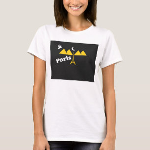 Paris T-Shirts For Women,