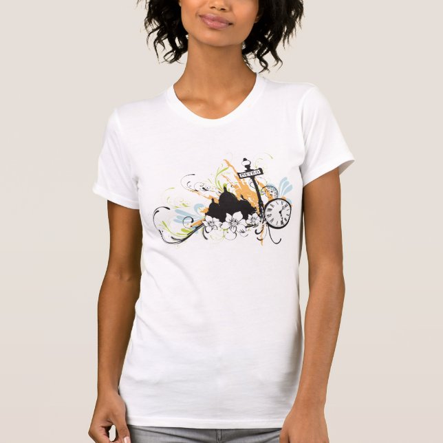 Paris T-tröja T-shirt (Framsida)
