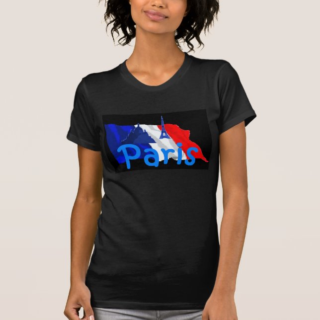 PARIS T-tröja T-shirt (Framsida)