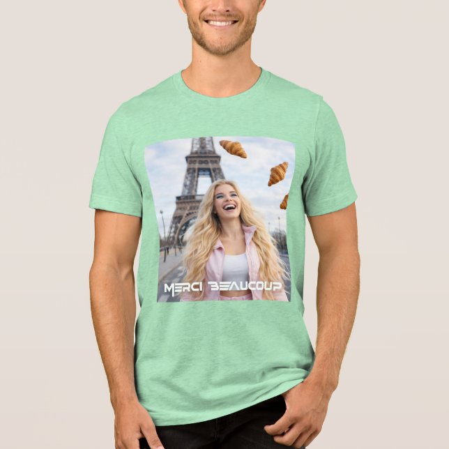 PARIS - TACK SÅ MYCKET T SHIRT (Framsida)