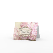 Paris Tacksamhetsbrev Rosa Hydrangea Konst