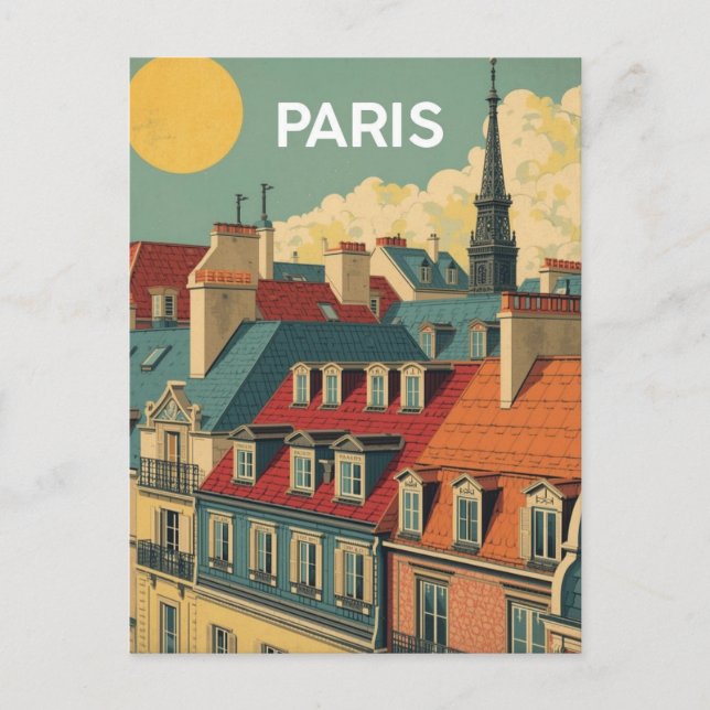 Paris tak vykort (Framsida)