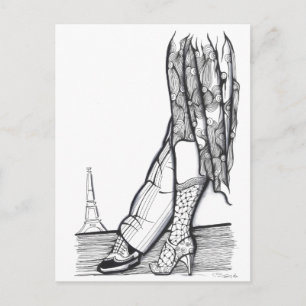 Paris Tango Vykort