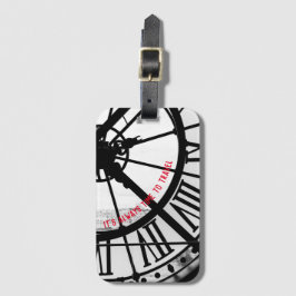 Paris ThERT Gift med Fransk Photo Bagagebricka