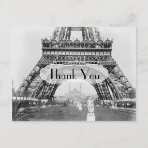 Paris Thned Tack Vykort