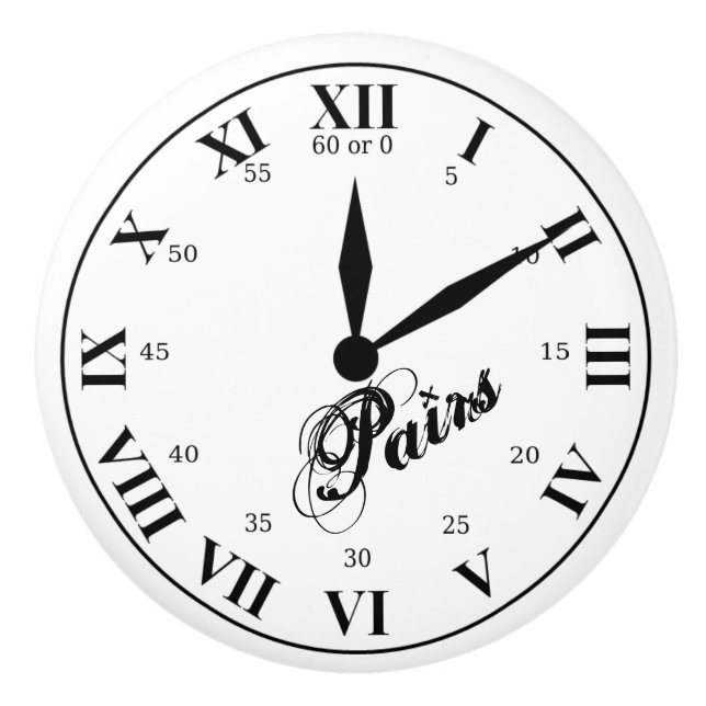 Paris Time Knopp (Framsidan)