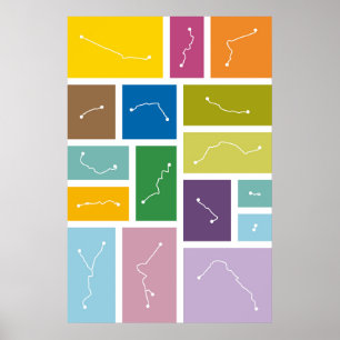 Paris - Transitpaletter Poster