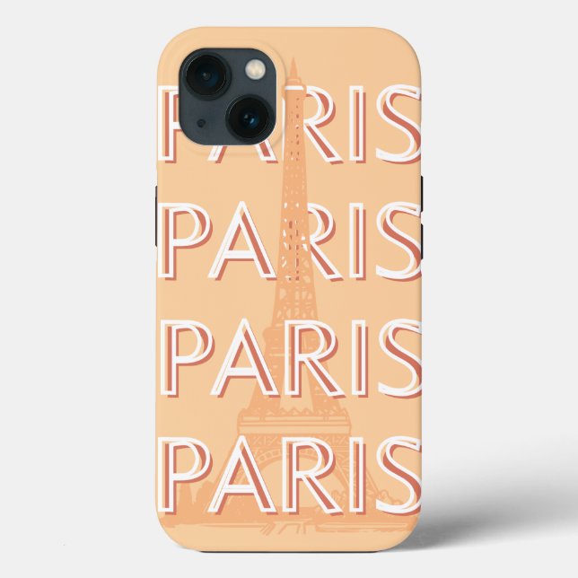 Paris, Travel Art, Pastel Travel Art (Baksida)