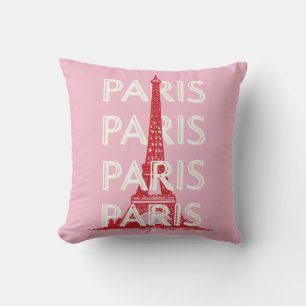 Paris, Travel Art, Retro Art, Rosa Kudde