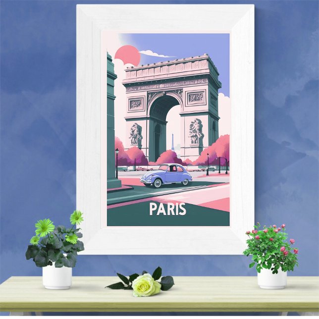 Paris Travel Poster (Skapare uppladdad)