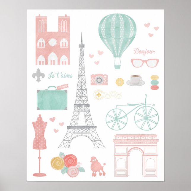 Paris Travel Poster (Framsidan)