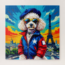 PARIS UNDER PERIODEN-PUDEL