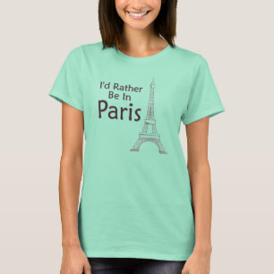 Paris utslagsplats t shirt
