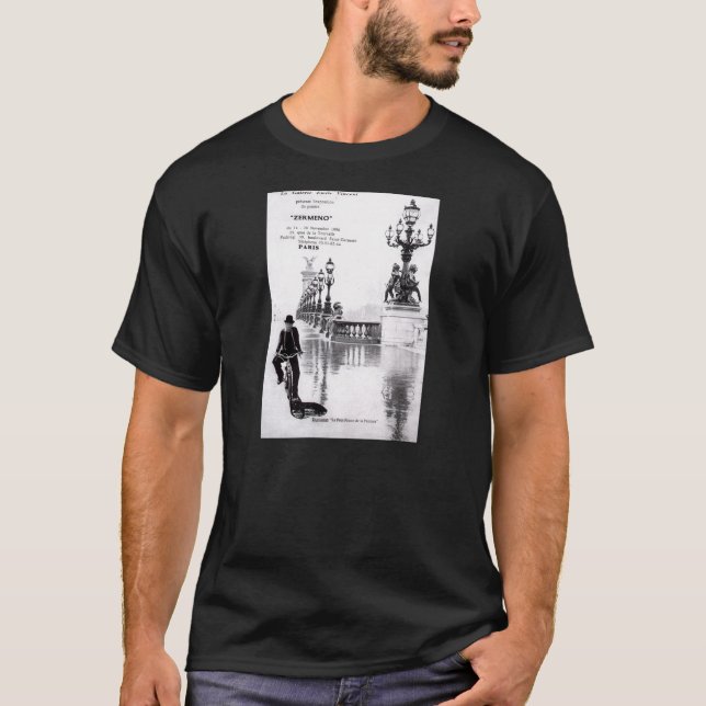 Paris utställningaffisch från ZermenoGallery.com Tee (Framsida)